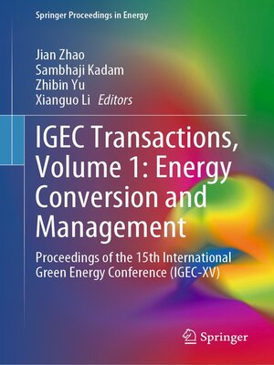 cover image of IGEC Transactions, Volume 1
